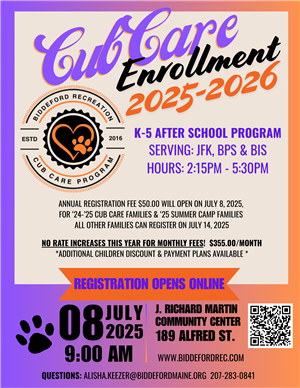Cub Care enrollment 25-26
