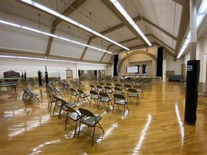 auditorium setup for show 